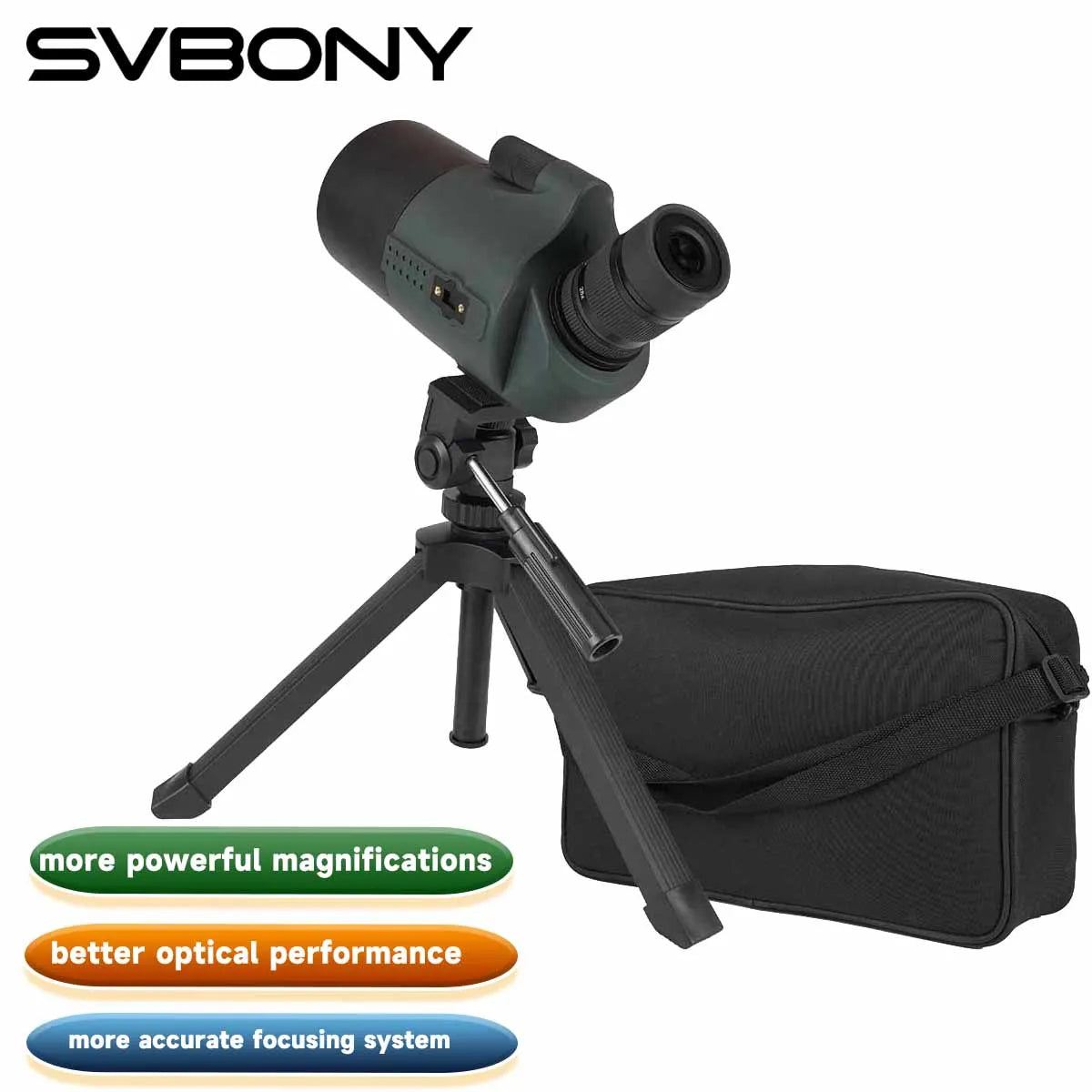 Sv41Pro 28-84X80 Mak Spotting Scope FMC Waterproof Camping Equipment for Bird Watching and Daily Observation